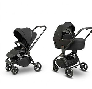 עגלת התינוק CIELO BASIC Z 2026 – הדגם החדש עם השדרוגים של 2026 בצבע שחור ספורט ליין