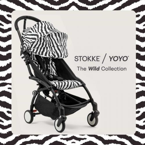 עגלת טיולון YOYO³ Wild – זברה Special Edition