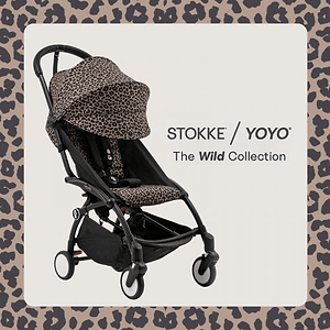 עגלת טיולון YOYO³ Wild – מנומר Special Edition סטוקי