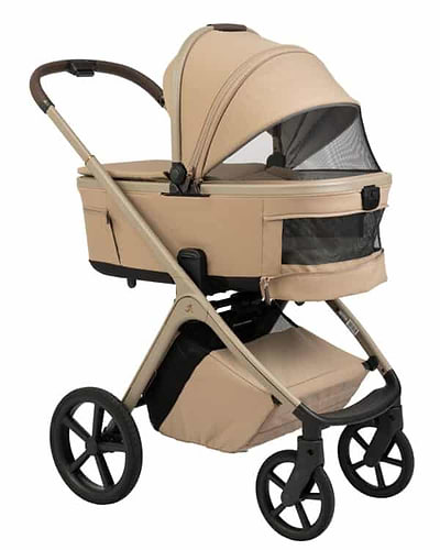 עגלה Design icon דגם NOVO 2026 בצבע מוקה/MOKA