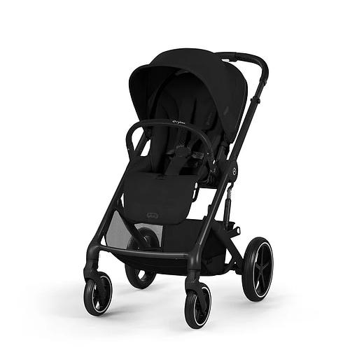 עגלת תינוק בצבע דגם Balios TS6 בצבע Moon Black עם סלקל Cloud G סייבקס