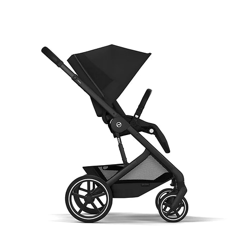עגלת תינוק בצבע דגם Balios TS6 בצבע Moon Black עם סלקל Cloud G סייבקס