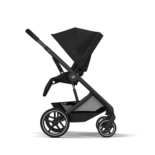 עגלת תינוק בצבע דגם Balios TS6 בצבע Moon Black עם סלקל Cloud G סייבקס