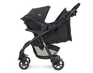 עגלה Muze LX travel system הכוללת סלקל - שחור COAL ג'ואי
