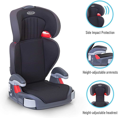 בוסטר Junior Maxi ג'וניור מקסי - אפור כהה/שחור Black-חסר במלאי!!!!