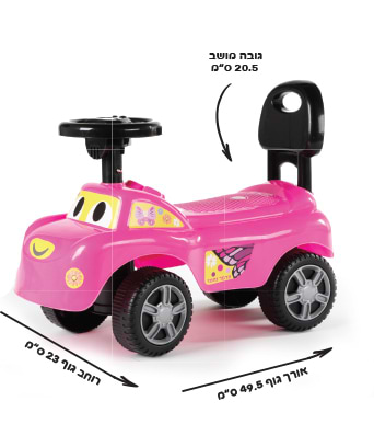 בימבה חיות - פרפר ורוד
