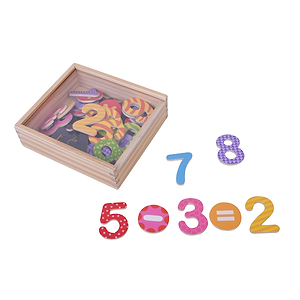 קופסאת מגנטים מספרים 45 חלקים פיט טוייז