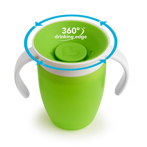 כוס הפלא 360° עם ידיות אחיזה בנפח 207 מ