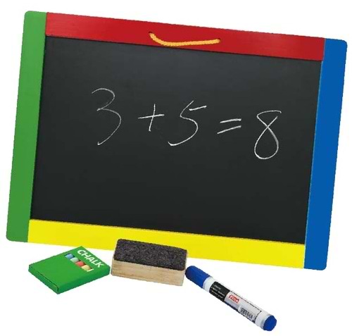 לוח עץ קלאסי לציור וכתיבה בגיר / טוש פיט טויז