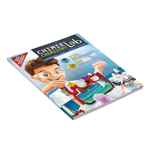 ערכת מדע 200 ניסויים לילדים הכימאי הצעיר