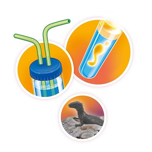 ערכת מדע לילדים הר געש ודינוזאורים