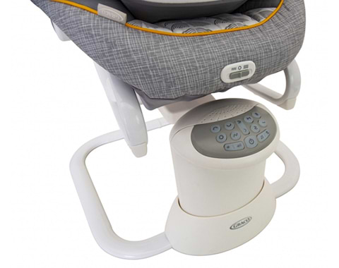 נדנדה וטרמפולינה לתינוק 2 ב 1 ALL WAYS SOOTHER - אפור HRIZO