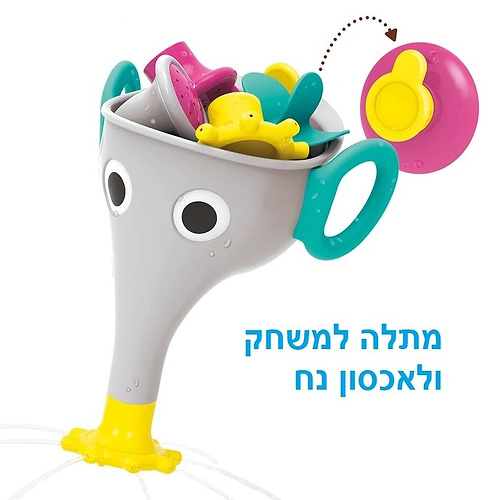 פיל שלושה מתזים מתחלפים עם מתלה - כחול