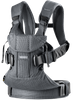 מנשא תינוק קידמי One בד נושם 3D Mes - אבן פחם Anthracite