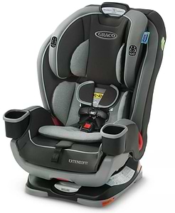 כסא בטיחות משולב בוסטר אקסטנד 2 פיט Extend2Fit - שחור/אפור Bay Village גרקו