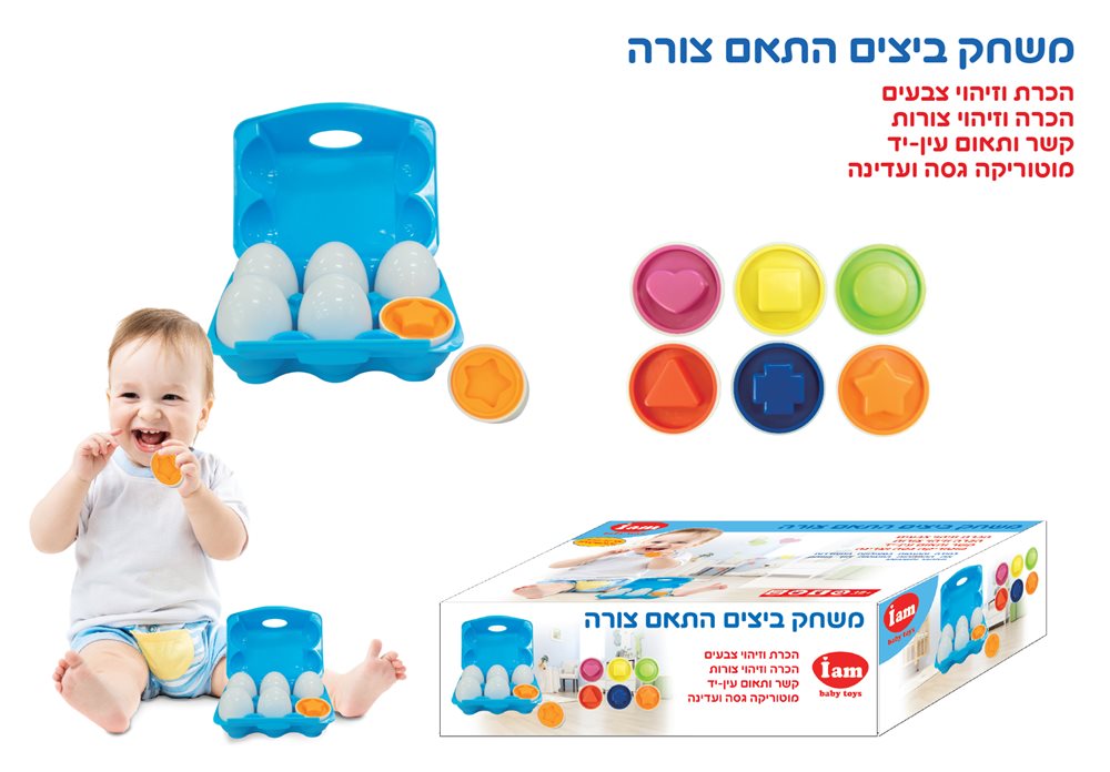 תיבת ביצים התאם צורה