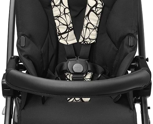 עגלה תינוק בוק פלוס עלית פרימיום Elite Premium 2021 - שחור/זהב Graphic Gold