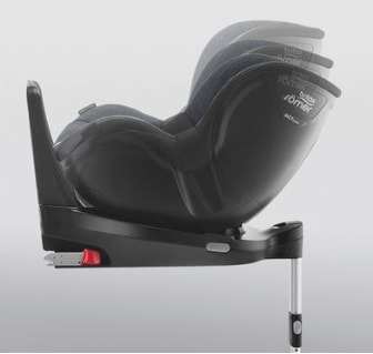 כסא בטיחות מסתובב 360 DUALFIX i-SIZE - שחור