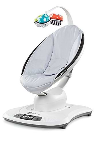 נדנדה חשמלית וטרמפולינה מאמארו 4.0 mamaRoo - אפור קלאסי
