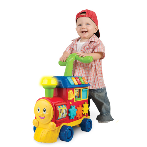 בימבה רכבת 3 ב-1  דובר עברית - אדום