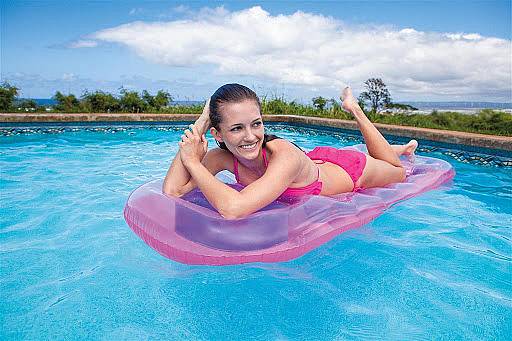 מזרון ים כוסות מתנפח - ורוד 59895