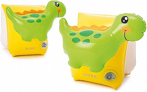 מצופי שחייה קטנים לילדים בגילאים 3 - 6 דינו