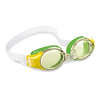 משקפי ים ובריכה ג’וניור 3-8 - ירוק/צהוב