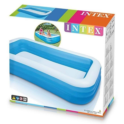 בריכה משפחתית מלבנית מתנפחת