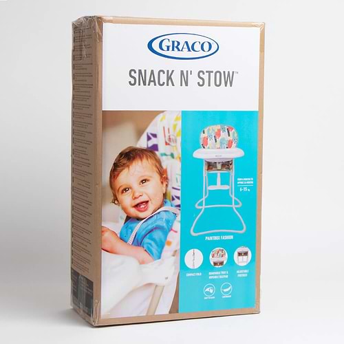 כסא אוכל קל וקומפקטי לתינוק SNACK N' STOW - צבע Fruitella