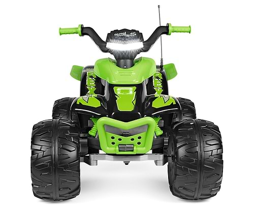  טרקטורון ממונע לילדים קורל טי-רקס Corral T-Rex 330W כולל פנס LED ואפקטים - ירוק