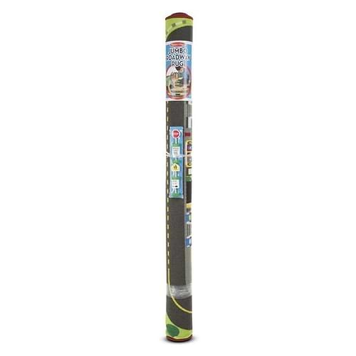 משטח פעילות מצויר ענק + 4 תמרורי משחק - נסיעה בדרכים
