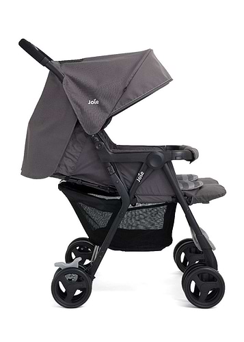 עגלת תאומים/אחים קלה במיוחד Aire Twin אייר טווין - Rosy and Sea כחול/ורוד 