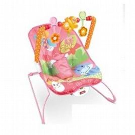 טרמפולינה לתינוק עד 11 ק״ג Deluxe Bouncer - ורוד