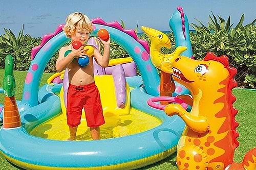 בריכת משחקים ענקית דינולנד 57135