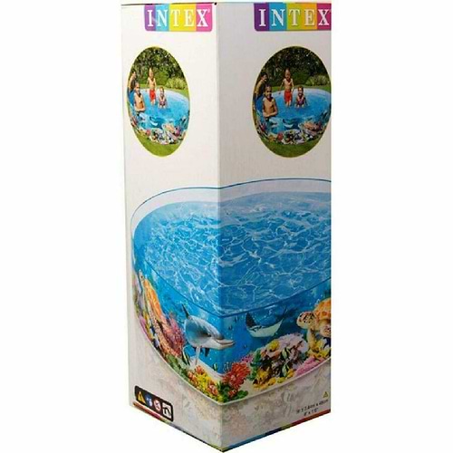 בריכת דופן קשיחה קוטר 244 ס״מ דגי ים 58472