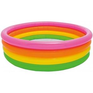 בריכה 4 קומות קוטר 168 ס״מ בצבעי גלידה 56441 אינטקסס