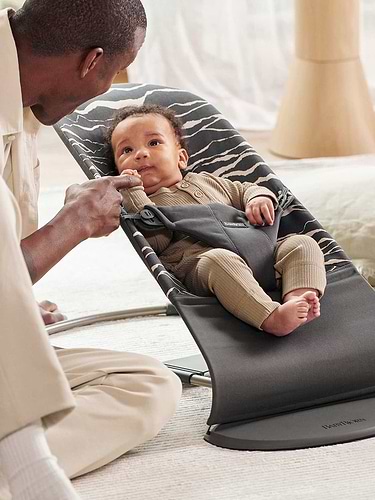 ‏טרמפולינה לתינוק Baby Bouncer כותנה  - מהדורה מיוחדת Landscape Print