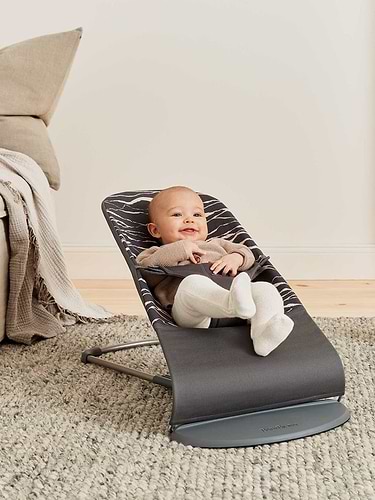 ‏טרמפולינה לתינוק Baby Bouncer כותנה  - מהדורה מיוחדת Landscape Print