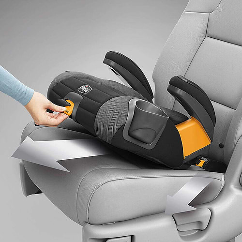 בוסטר גו פיט פלוס GoFit Plus הכולל ריפוד מנדף וחיבור איזופיקס - שחור Iron 
