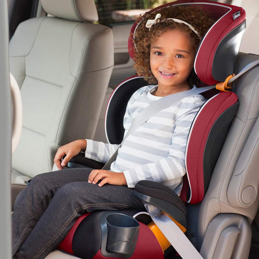 בוסטר גב 2 ב 1 קידפיט אדפט פלוס KidFit Adapt Plus הכולל ריפוד מנדף - שחור/אפור Ember
