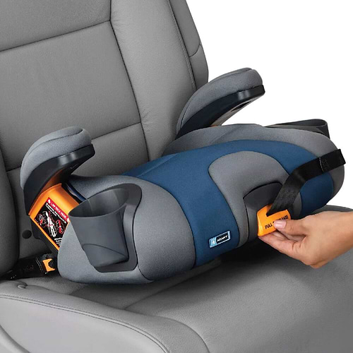 בוסטר גב 2 ב 1 קידפיט אדפט פלוס KidFit Adapt Plus הכולל ריפוד מנדף - שחור/אפור Ember