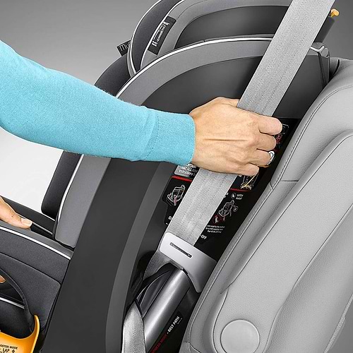 כסא בטיחות משולב בוסטר מיי פיט MyFit הכולל 4 מצבי שכיבה/ישיבה - אפור Fathom
