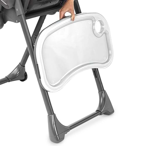 כסא אוכל מפואר הכולל קיפול קומפקטי פולי Polly - בז' Taupe