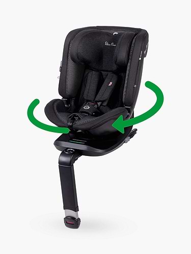 כסא בטיחות מסתובב Motion All Size 360 היחיד בתקן מחמיר במיוחד מלידה ועד 36 ק
