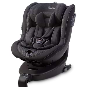 כסא בטיחות מסתובב Motion All Size 360 היחיד בתקן מחמיר במיוחד מלידה ועד 36 ק"ג - שחור Black סילבר קרוס