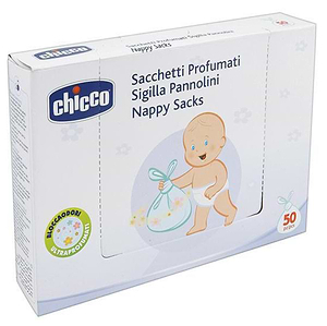 חבילת 50 שקיות ריחניות לחיתולים Nappy Sacks צ'יקו