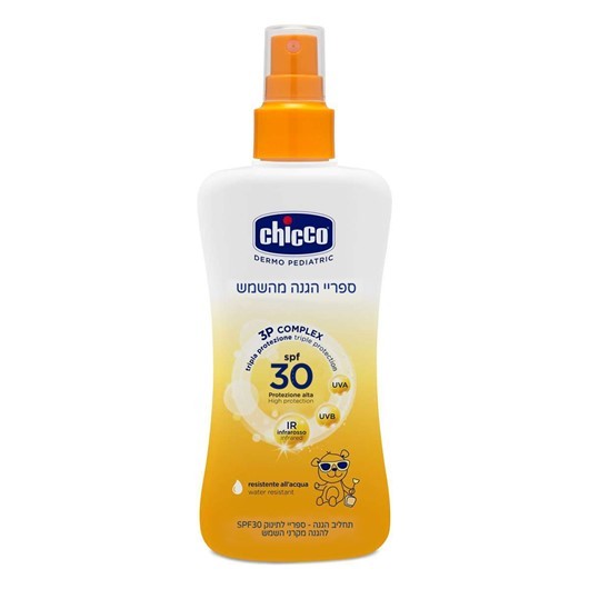 ספריי הגנה מהשמש לילדים Sun Spray SPF 30 