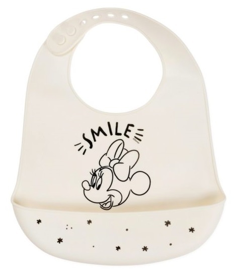 סינר סיליקון רך במיוחד עם כיס - מיני מחייכת אבן