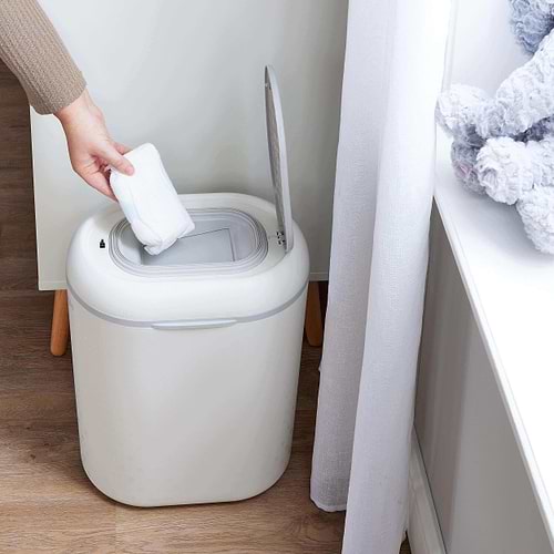 פח חיתולים Eco-Touch המנטרל ריחות וניתן לשימוש עם שקיות רגילות SHNUGGLE