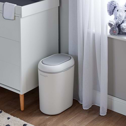 פח חיתולים Eco-Touch המנטרל ריחות וניתן לשימוש עם שקיות רגילות SHNUGGLE